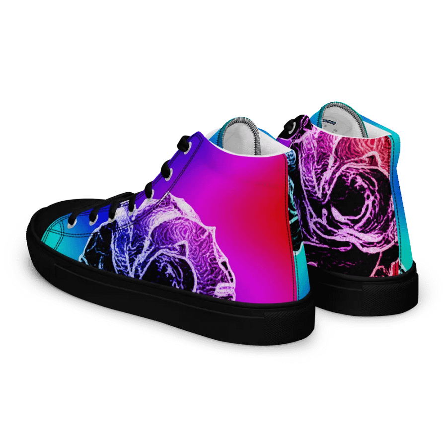 Hint of rose high top canvas shoes (womens) product image (9)