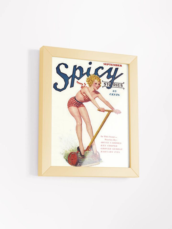 Sultry lawn care Ayous Wood Framed Poster product image (19)