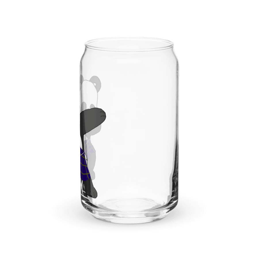 Scottish Panda Can-Shaped Glass product image (3)