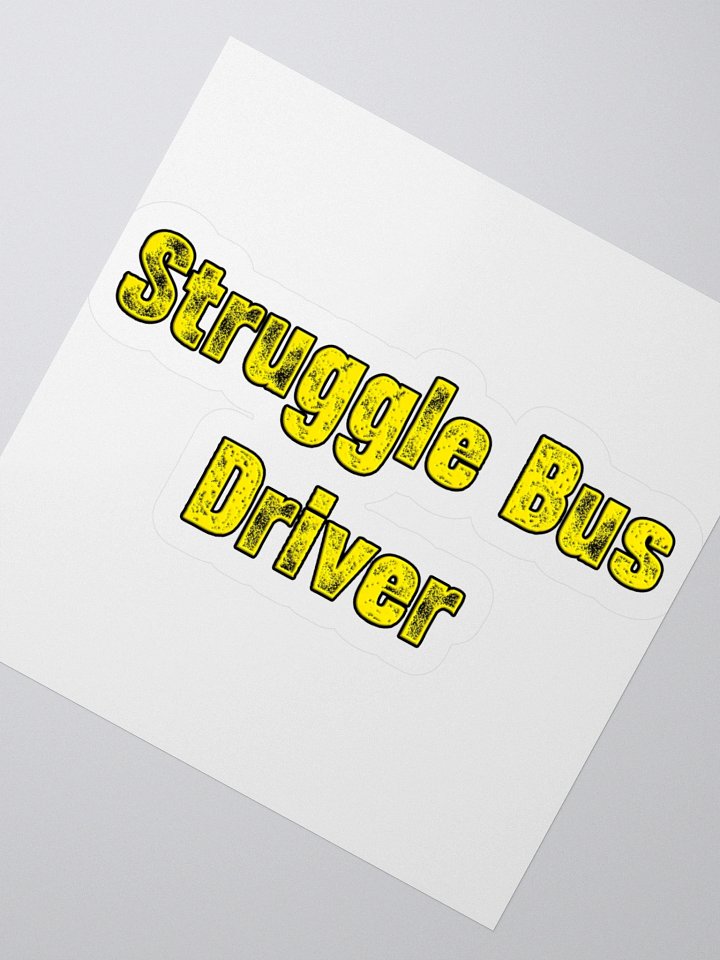 nope snark - struggle bus sticker product image (2)