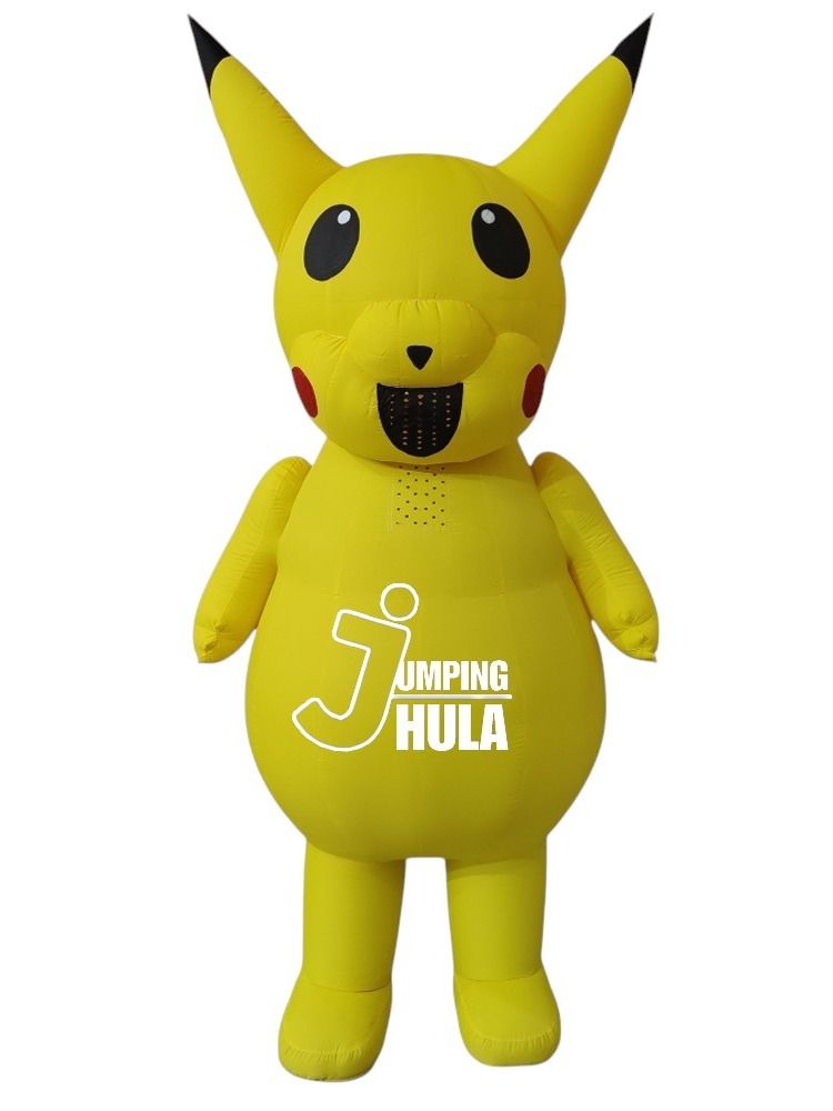 Pikachu Cartoon Character Inflatable Walking product image (1)