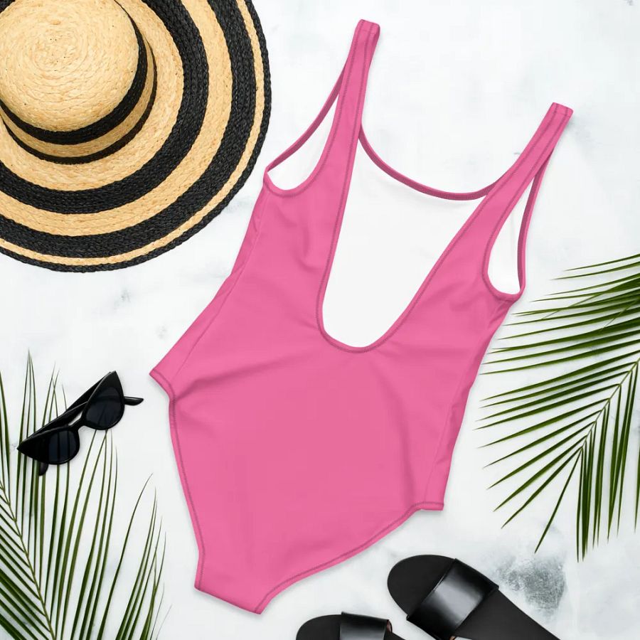 Furry Trash Swimsuit - Pink product image (7)