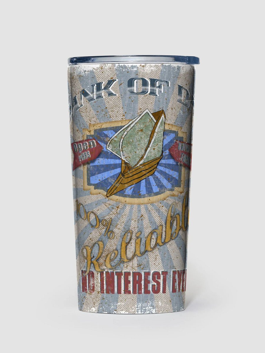 Bank of Dad Lidded Tumbler product image (1)