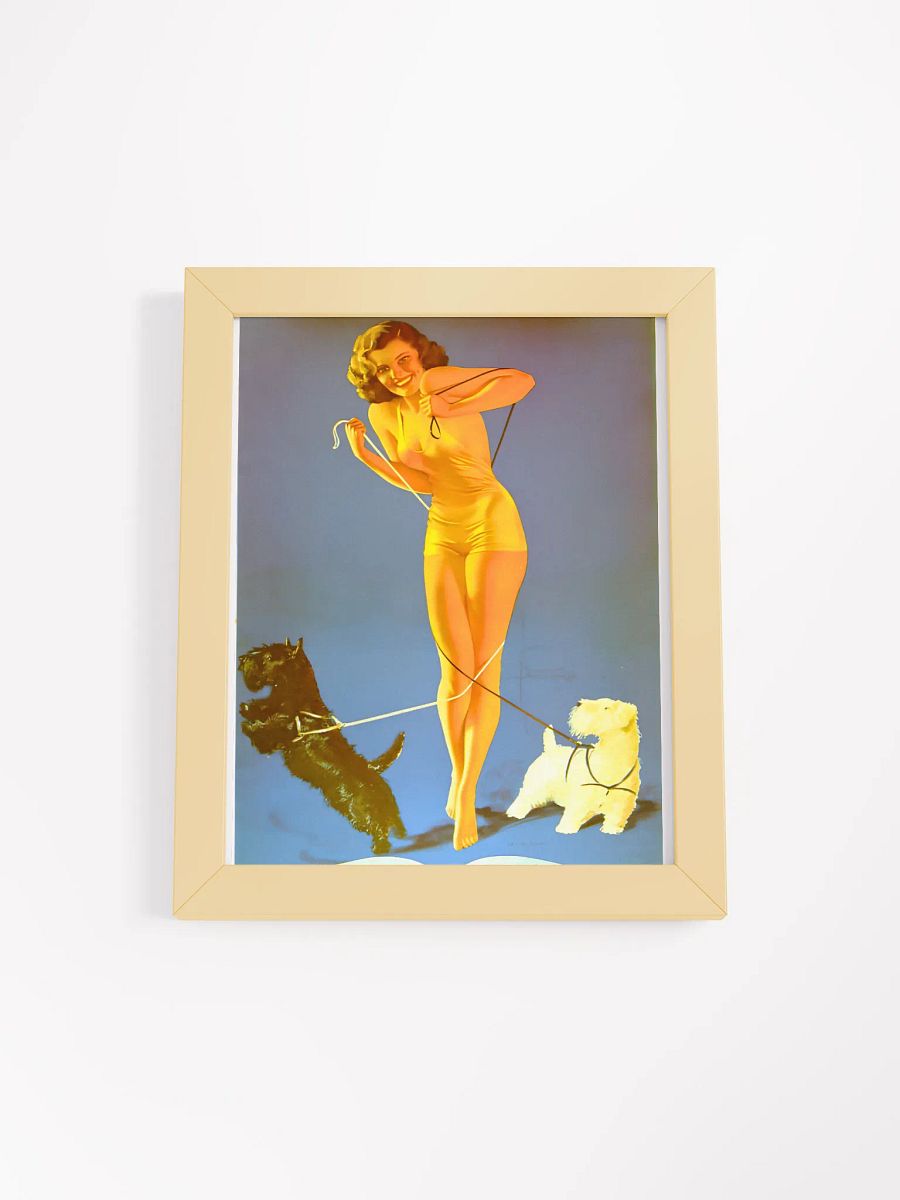Playful Paws Framed Matte Poster product image (4)
