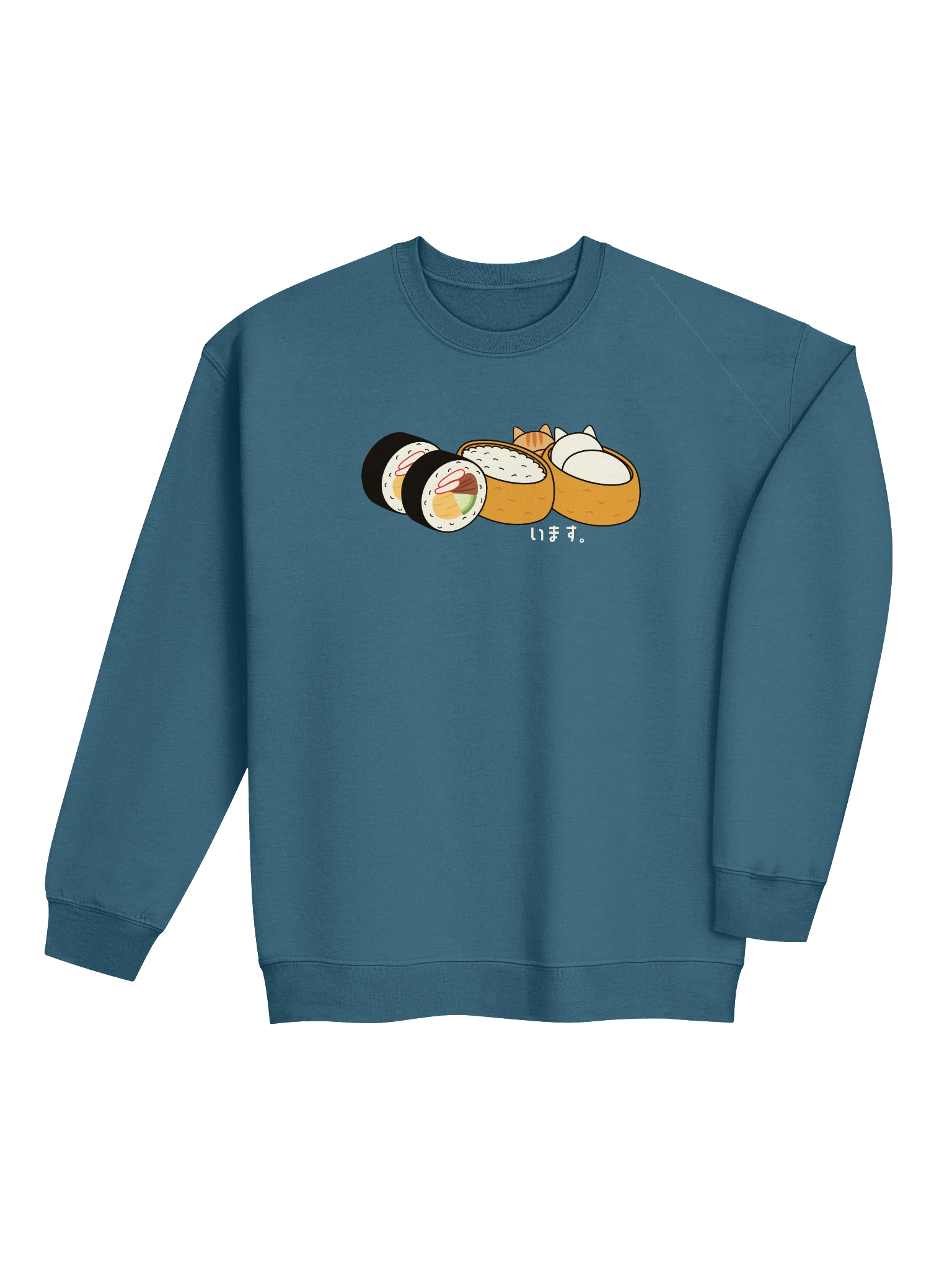 Inari Sushi and Futomaki Cat - Unisex Adult Sweatshirt product image (4)