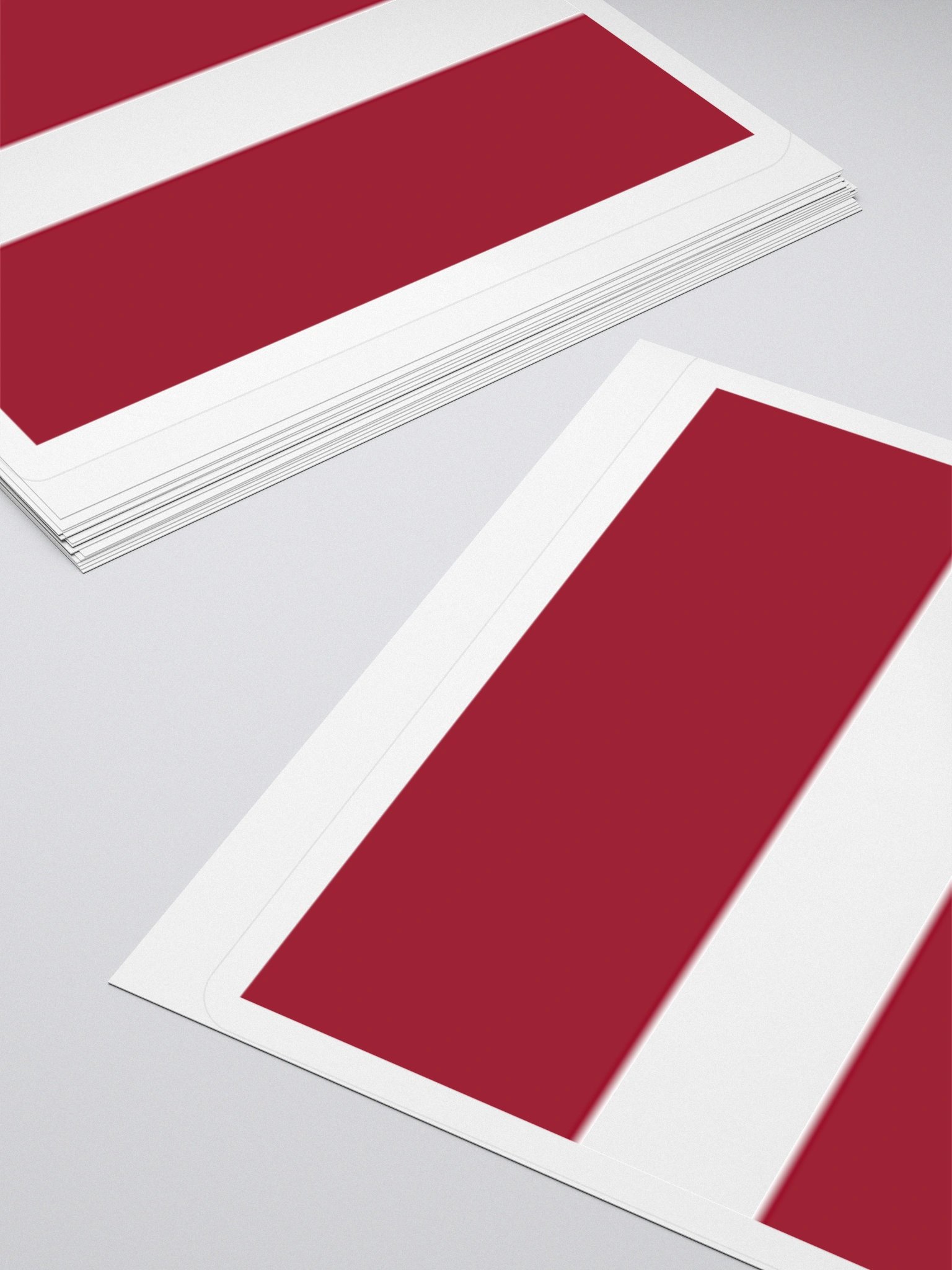 Latvia Flag Sticker | Red White Design | Durable Vinyl | 3 Sizes product image (10)