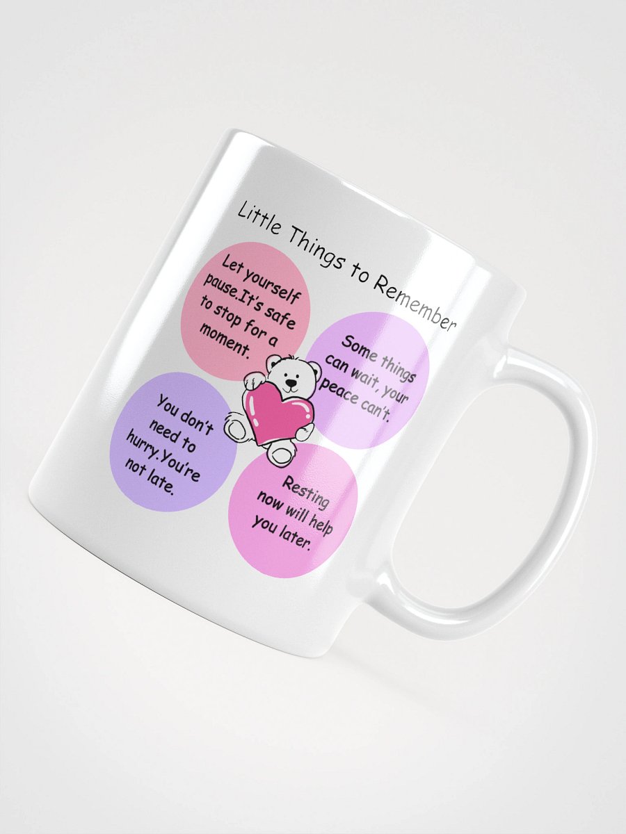 Mental Health & Self Care Gift, Inspirational Mug for Stress Relief product image (13)