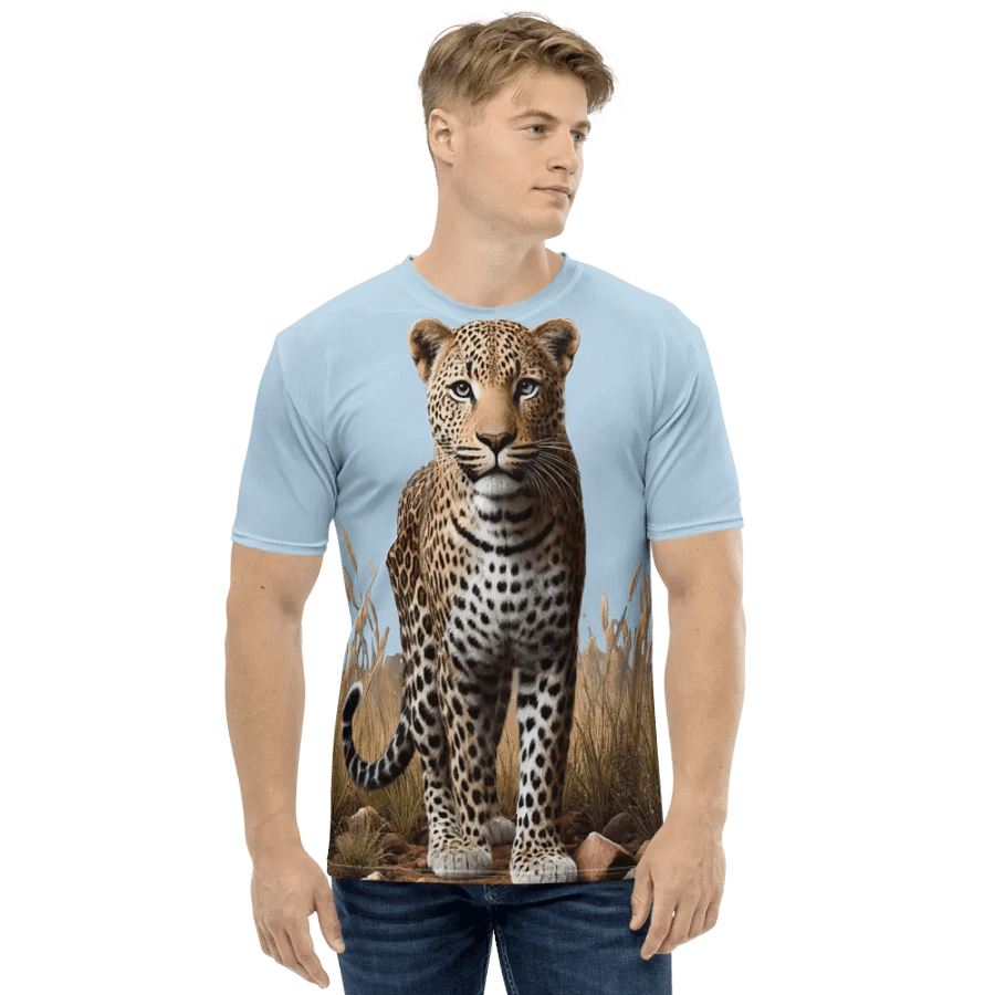 Leopard Wildness All-Over T-Shirt product image (1)