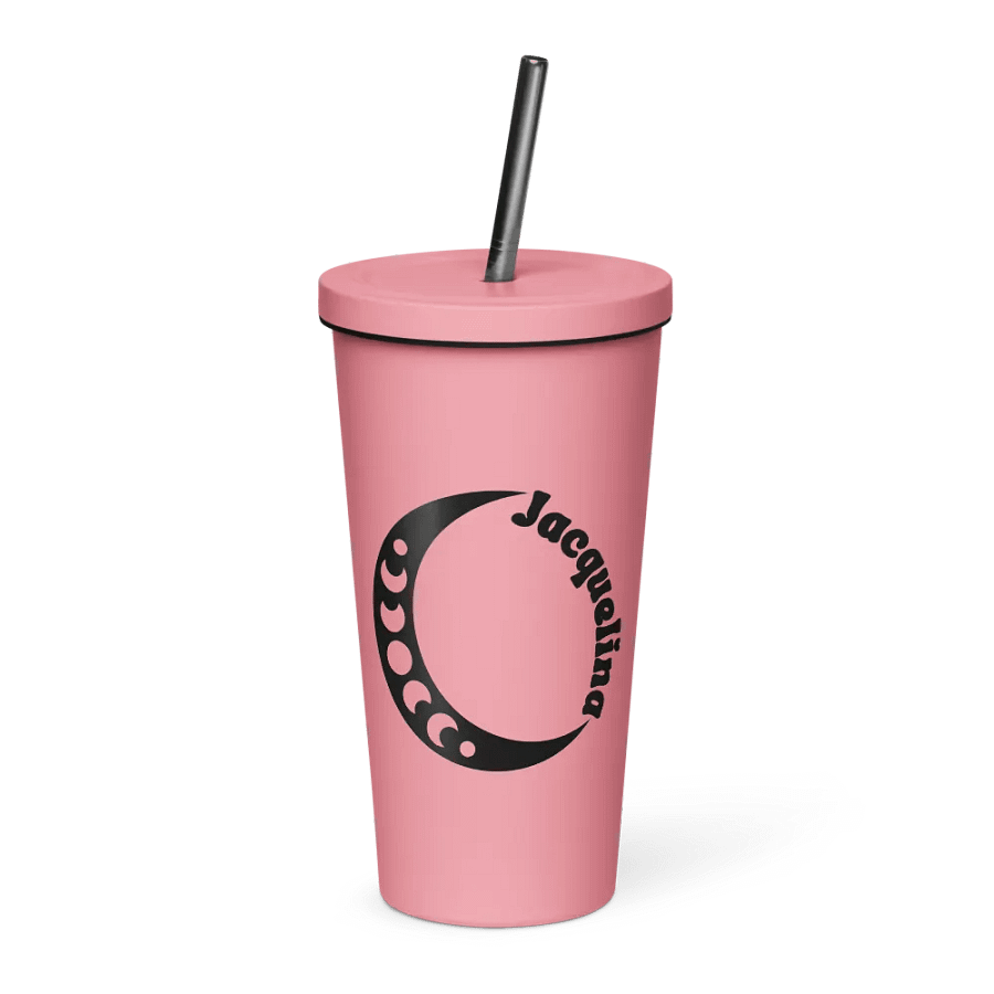 Jacquelina Tumbler With Metal Straw product image (1)