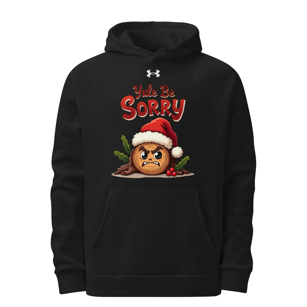 Santa's Angry Yule Log Hoodie product image (1)