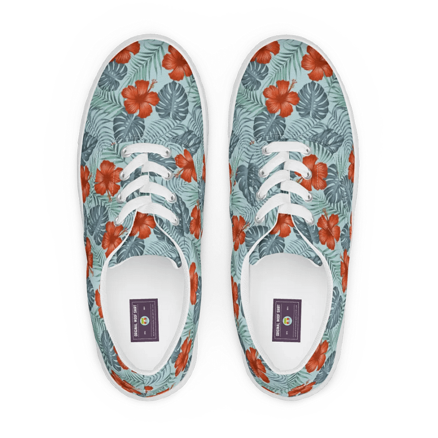 Palm Paradise | Men's Lace-Up Canvas Shoes product image (1)