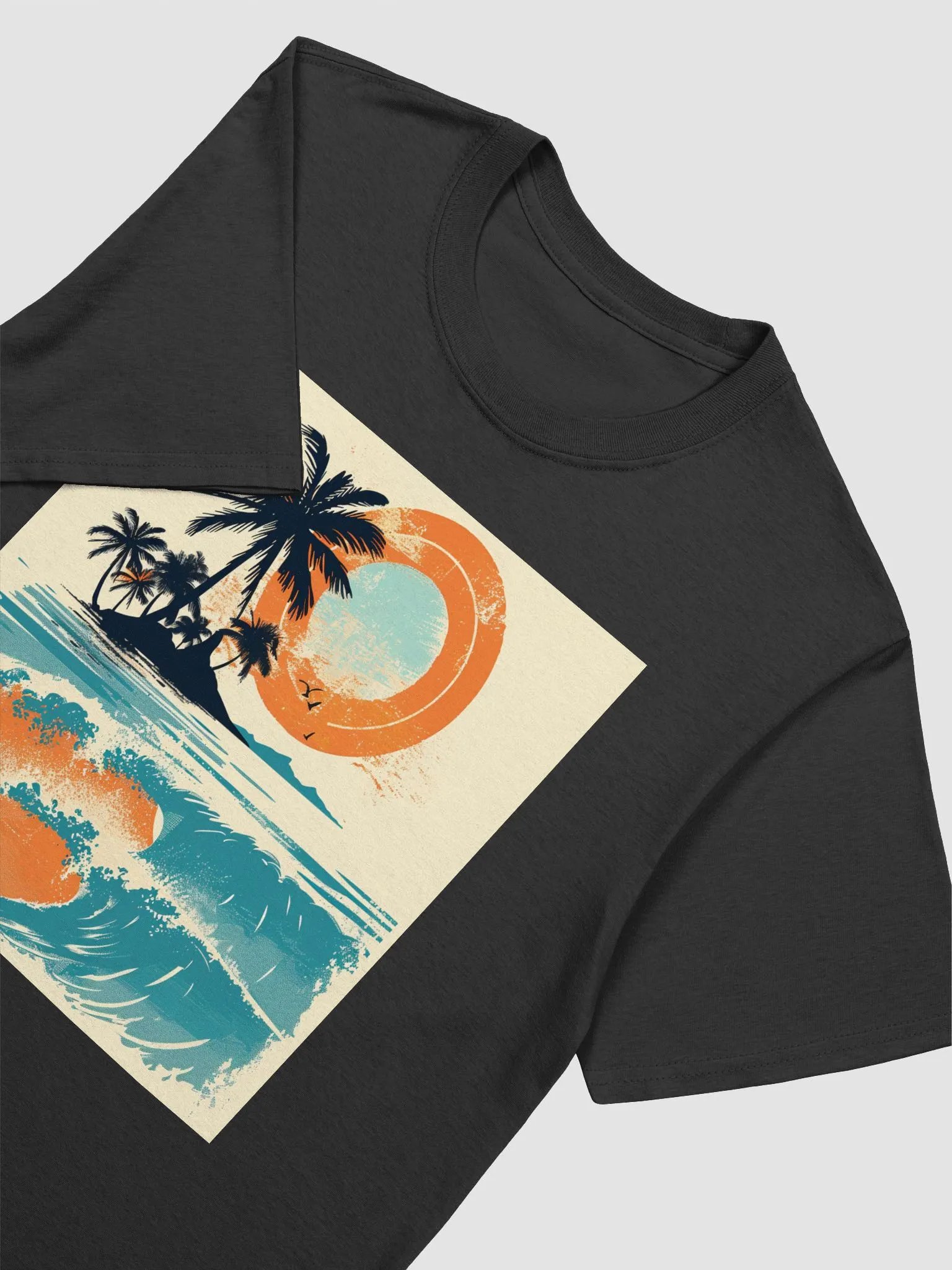 Tropical Sunset Paradise T-Shirt, Summer Collection #002 product image (17)