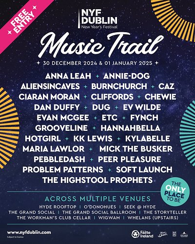 We are so so SO excited to announce we are performing at the NYF Dublin Festival this coming New Years! 

We’ve been trying t...