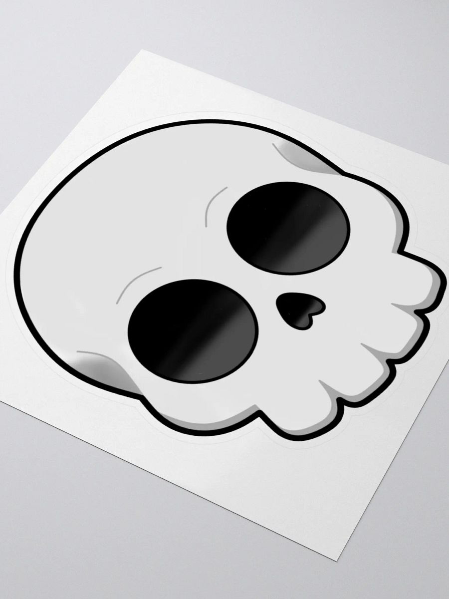 Skull Kiss Cut Sticker product image (3)