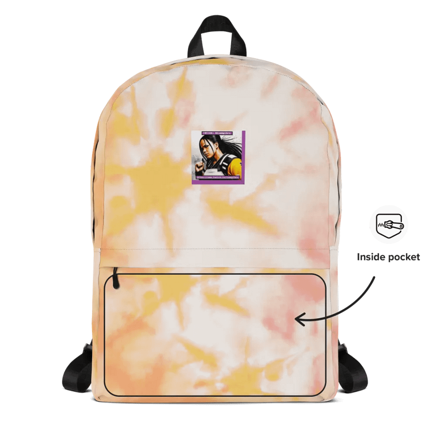 Sunset Serenade All-Over Print Backpack product image (4)