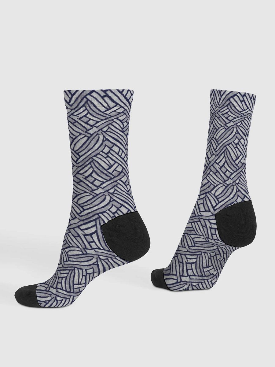 Grey Rectangles Socks product image (4)