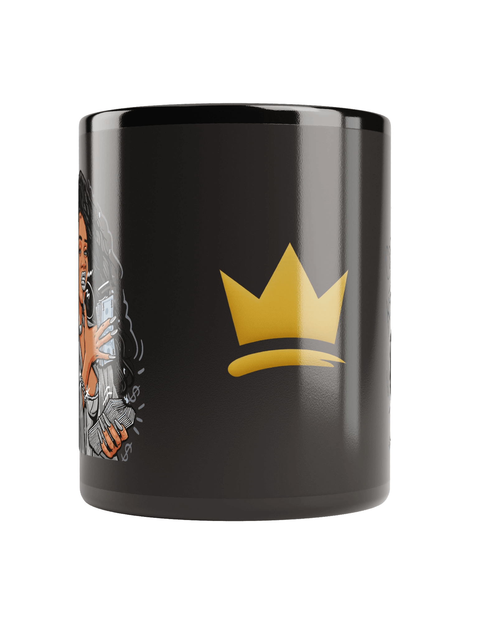 Royal Crown Black Mug product image (5)