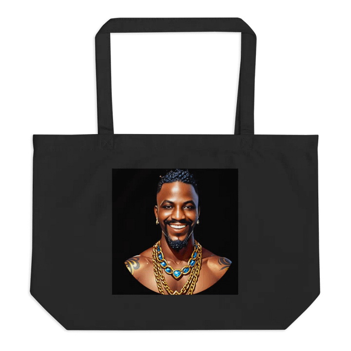 Golden Smile Organic Tote Bag product image (1)