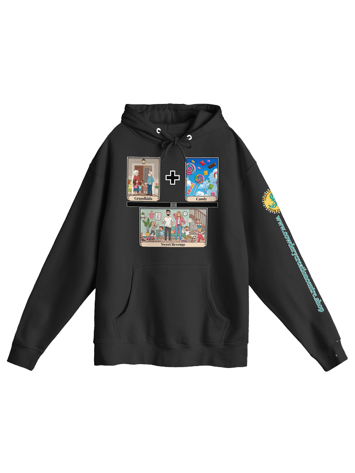 Grandkids + Candy = Sweet Revenge (Both) Lane Seven Premium Pullover Hoodie product image (1)