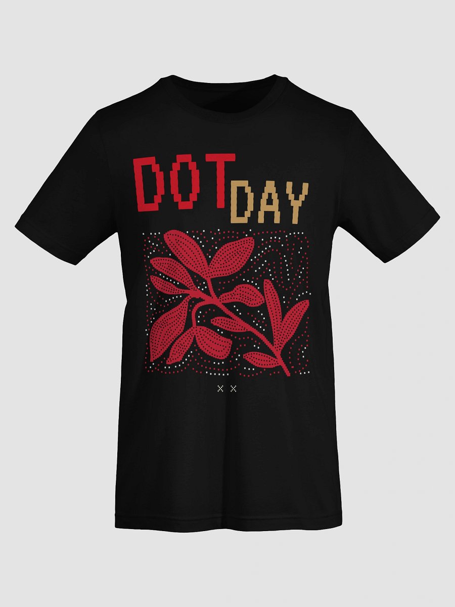 Red Botanical Dot Day T-Shirt product image (20)