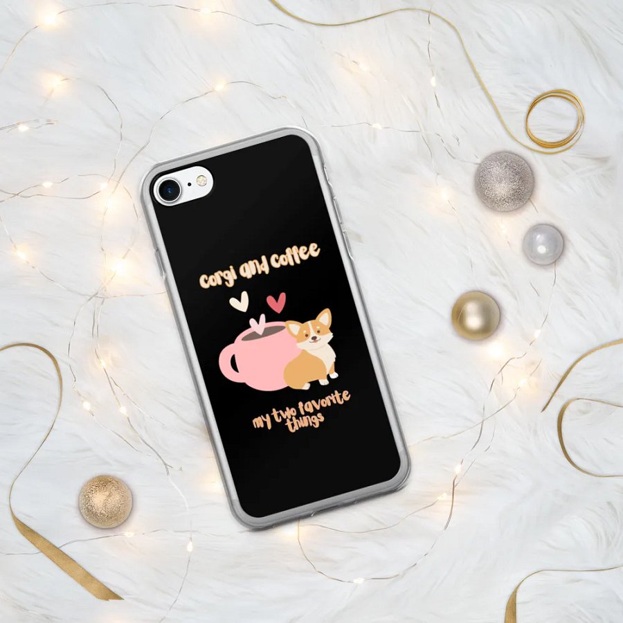 Corgi & Coffee Love iPhone Case product image (8)