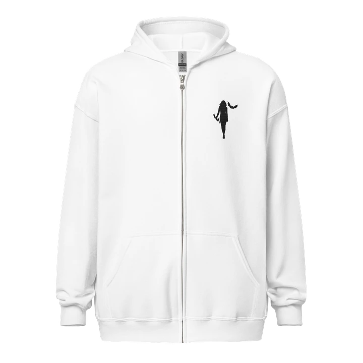 Proto-Valkyrie Embroidered Zip Hoodie product image (4)