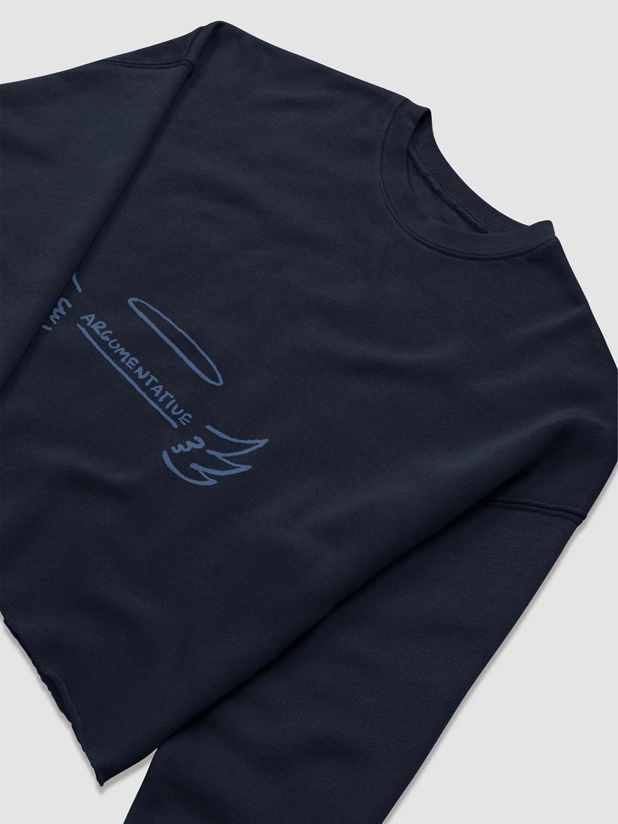 ANGELIC (teal design) Women's Fleece Crop Sweatshirt product image (29)