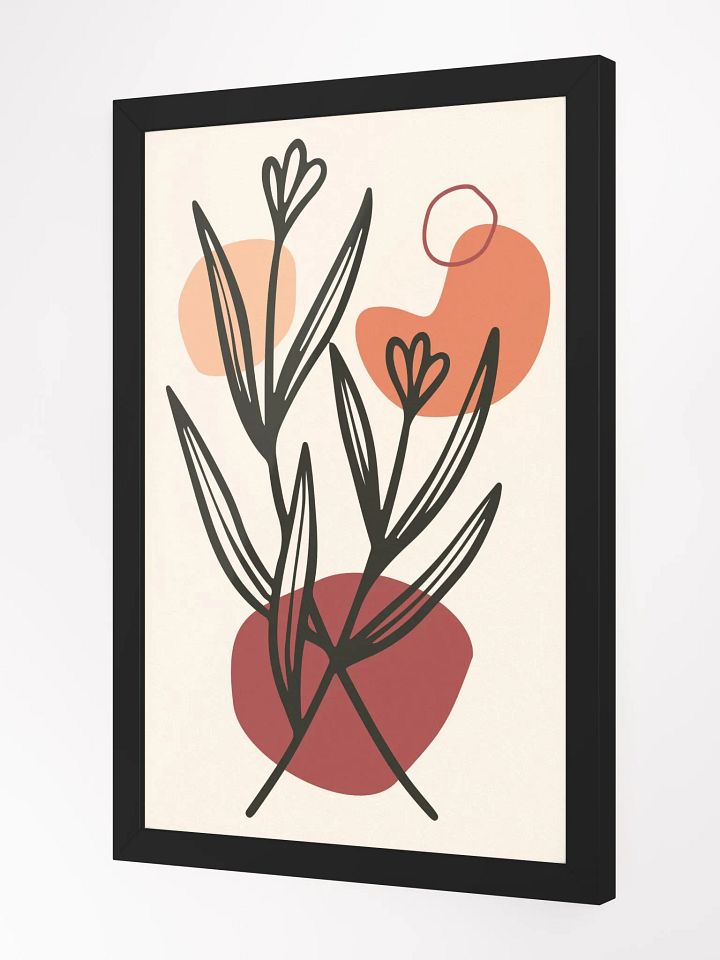 Botanical Lines Framed Poster product image (11)