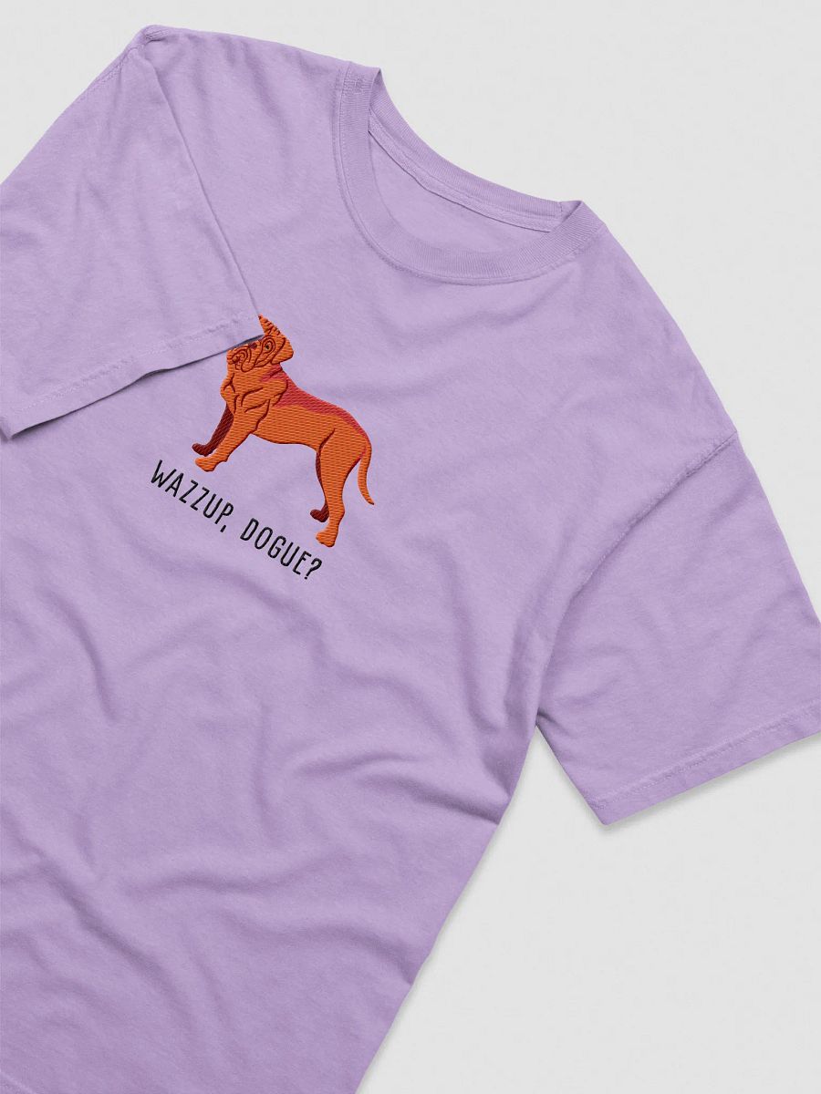 Wazzup, Dogue T-Shirt(Embroidered) of a Dogue de Bordeaux(Red) product image (35)