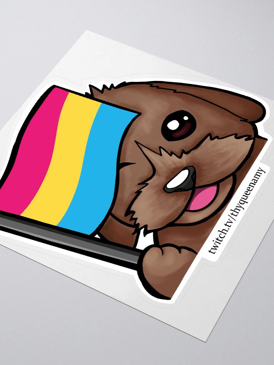 Pansexual Pride Pablo Sticker product image (9)