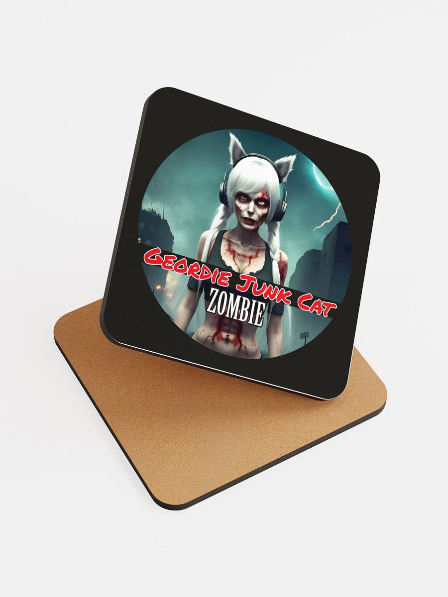 ZOMBIE TWO Drink Coaster (3.74″x 3.74″, US and EU SHIPPING) product image (6)