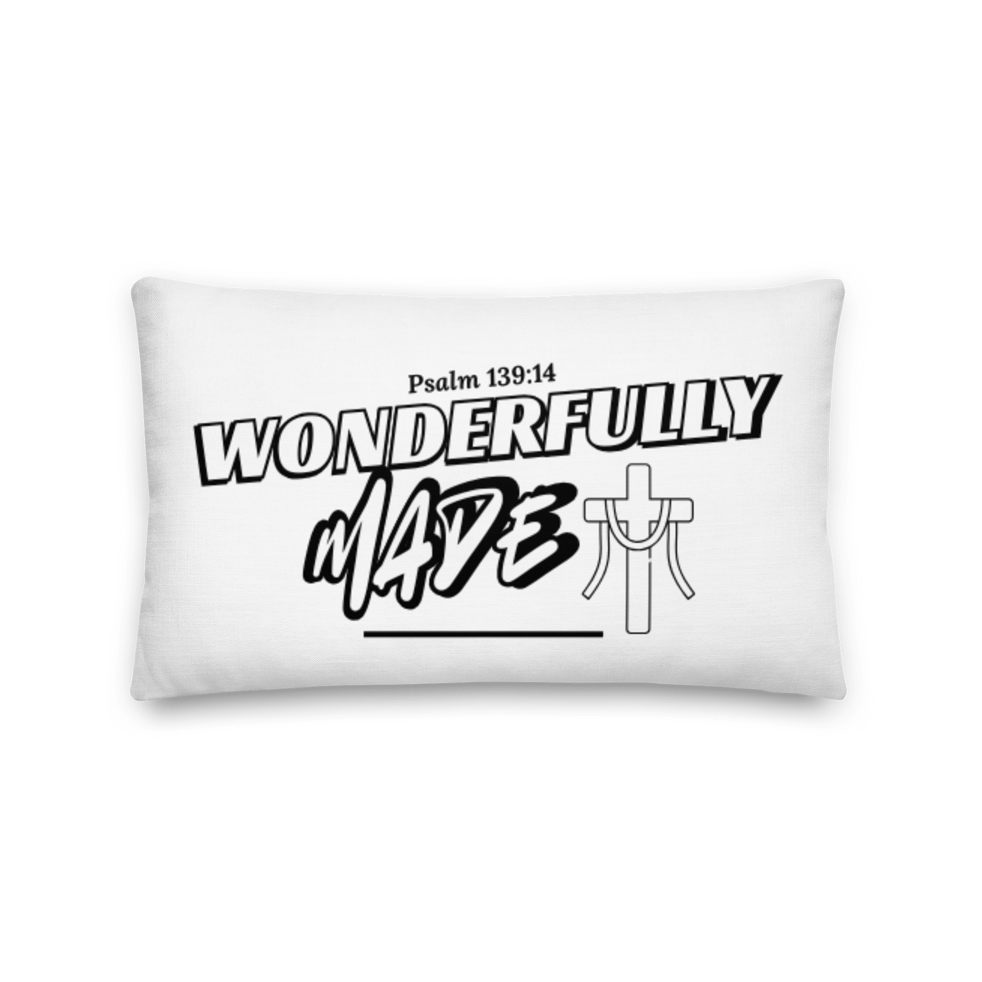 Wonderfully Made All-Over Print Pillow product image (1)