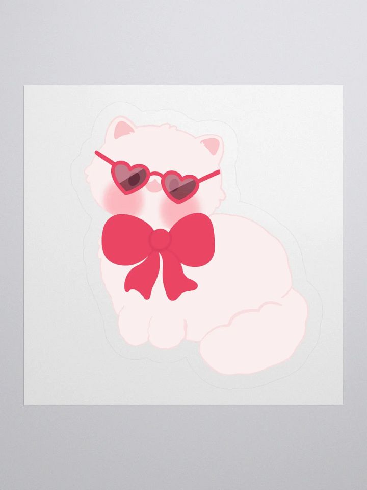 Celebrity Cat Vinyl Sticker product image (1)