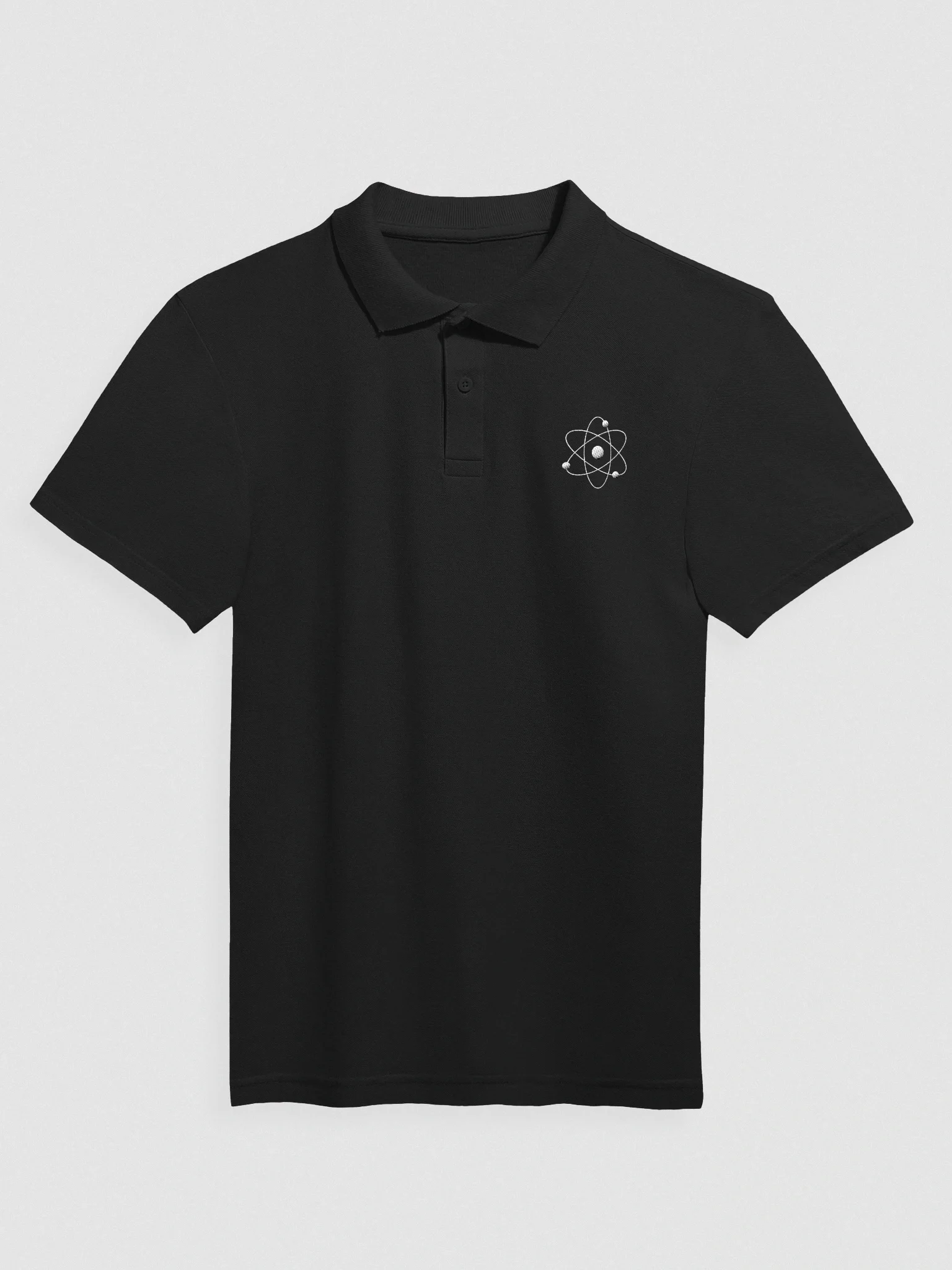 Never Trust An Atom They Make Up Everything Pique Polo Shirt product image (1)