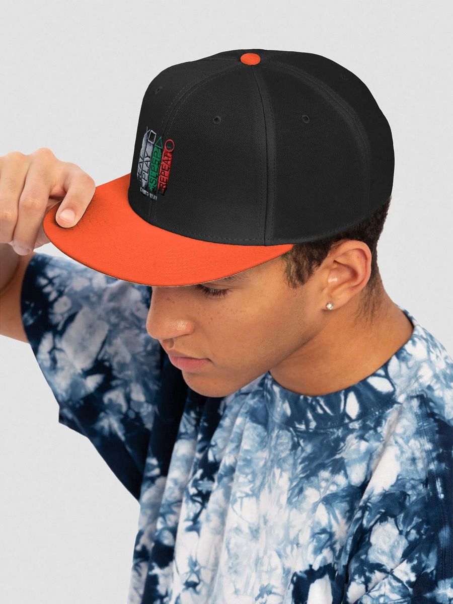 Gamer's Grunge Snapback Cap product image (47)