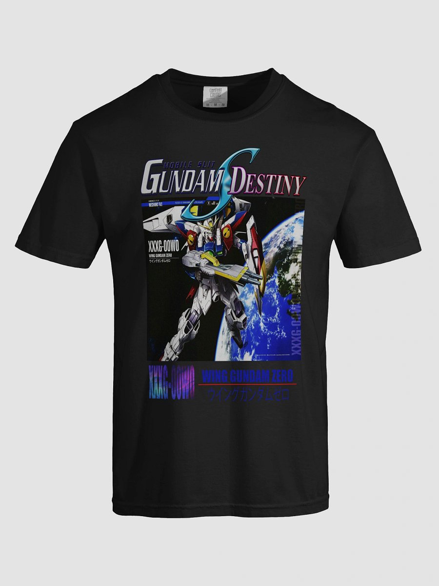 Wing Gundam Zero Mech Space T-Shirt product image (81)