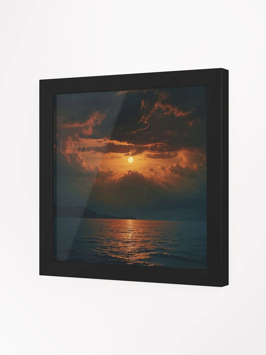 Sunset Seascape Framed Print product image (12)
