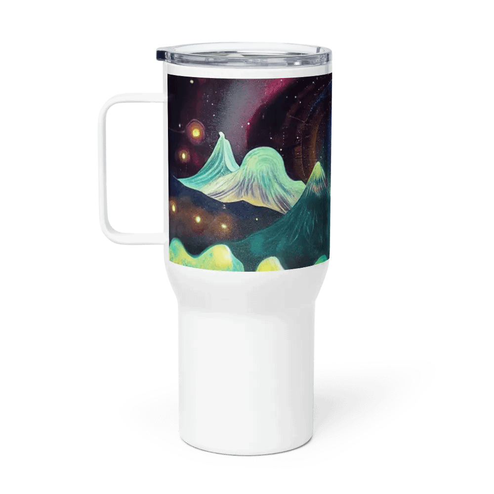 Cosmic Vortex Travel Mug product image (1)