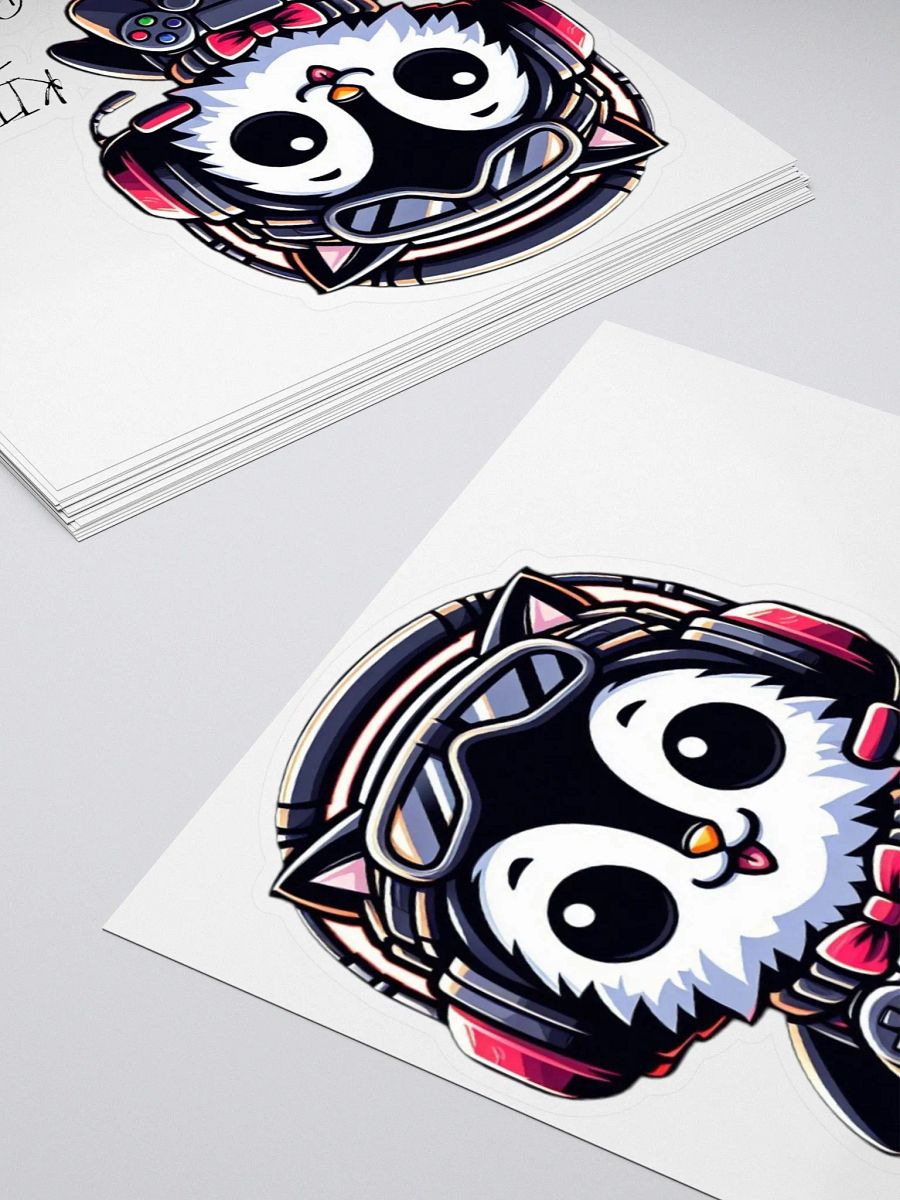 Game On Kitty - Vinyl Kiss Cut Stickers product image (7)
