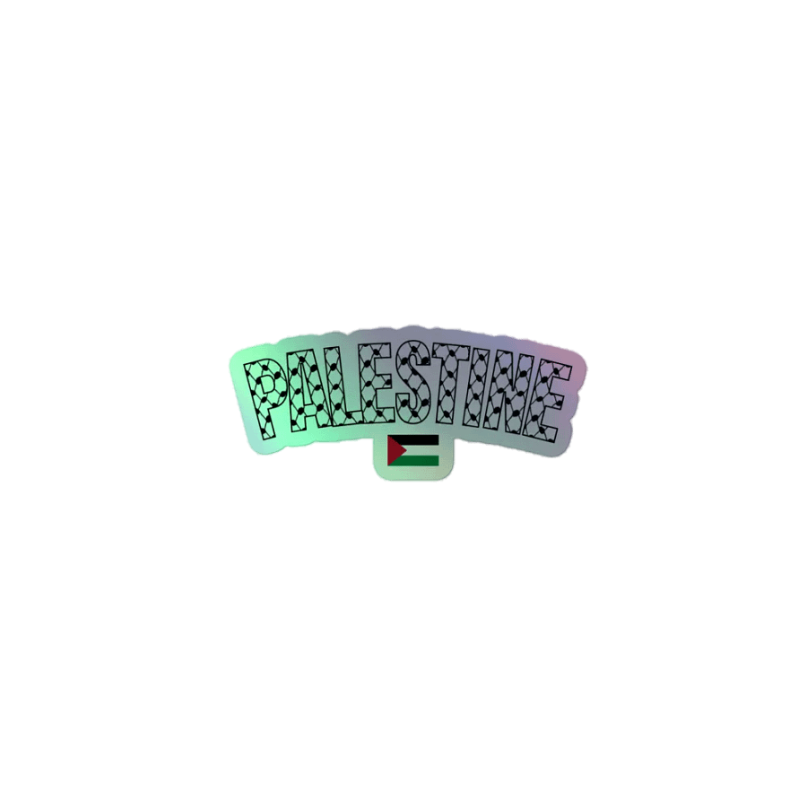 Palestine Collection - Holographic Sticker product image (1)