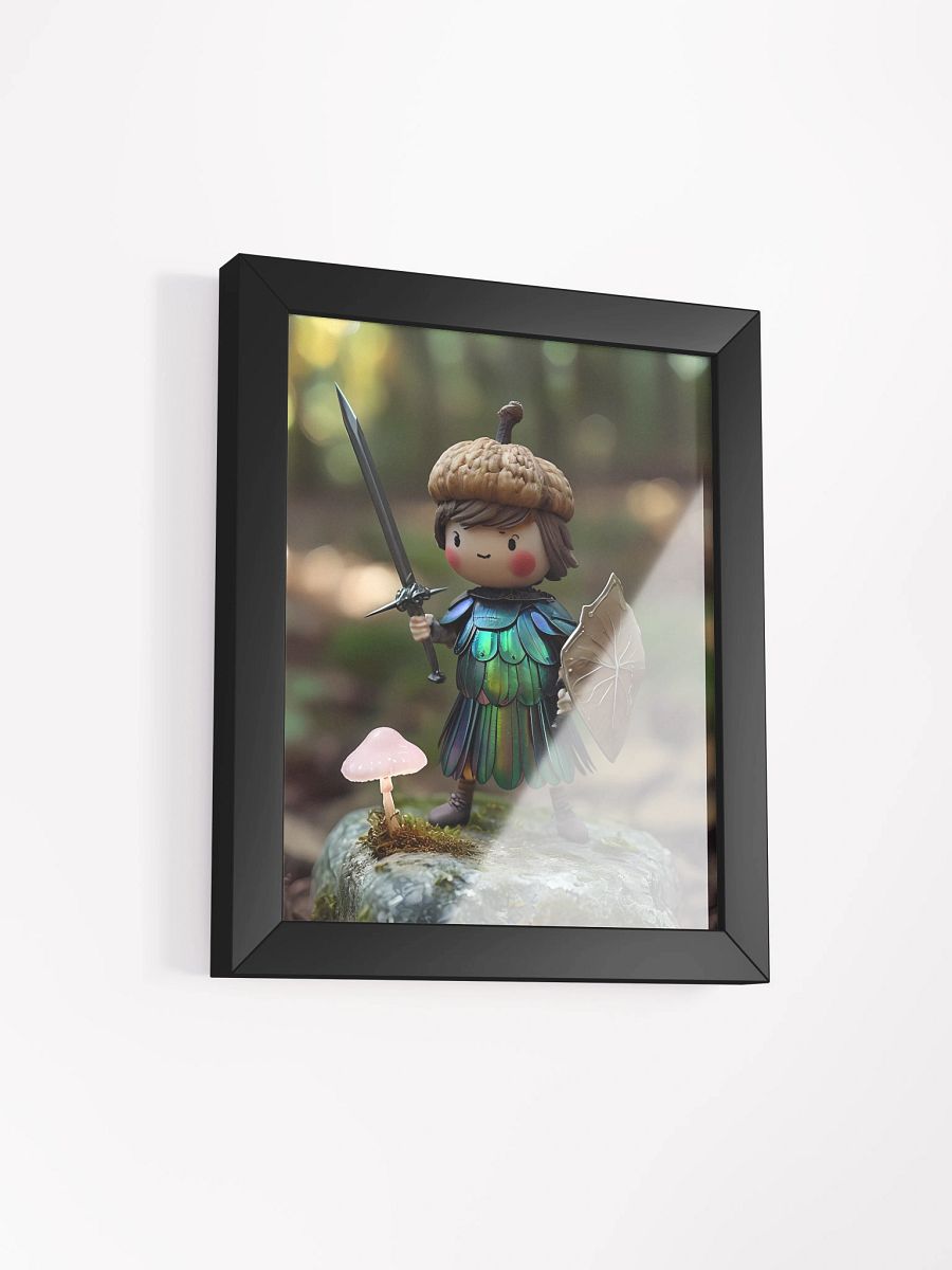 Enchanted Forest Guardian Framed Poster product image (3)