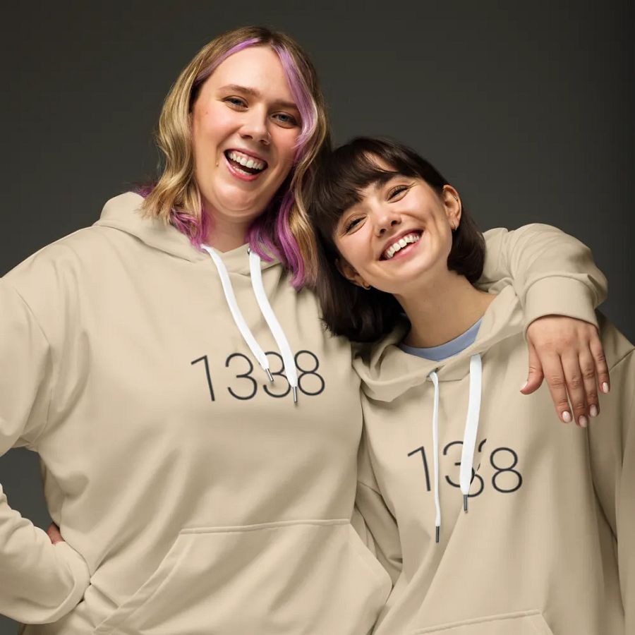 1338, beyond leet hoodie (champagne mode) product image (9)