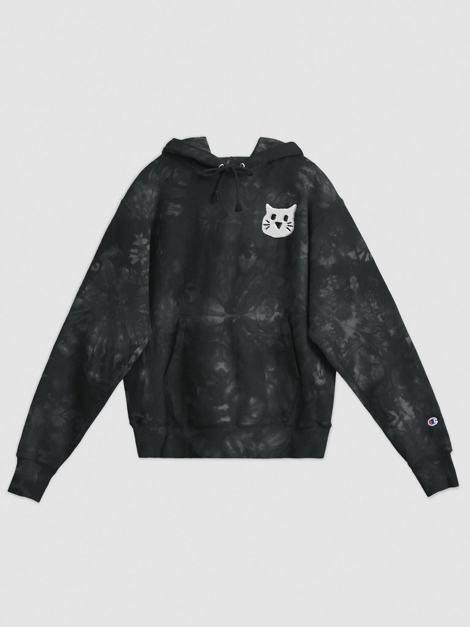 Notcatfood Logo Tie-Dye Hoodie / Notcatfood x Champion product image (3)