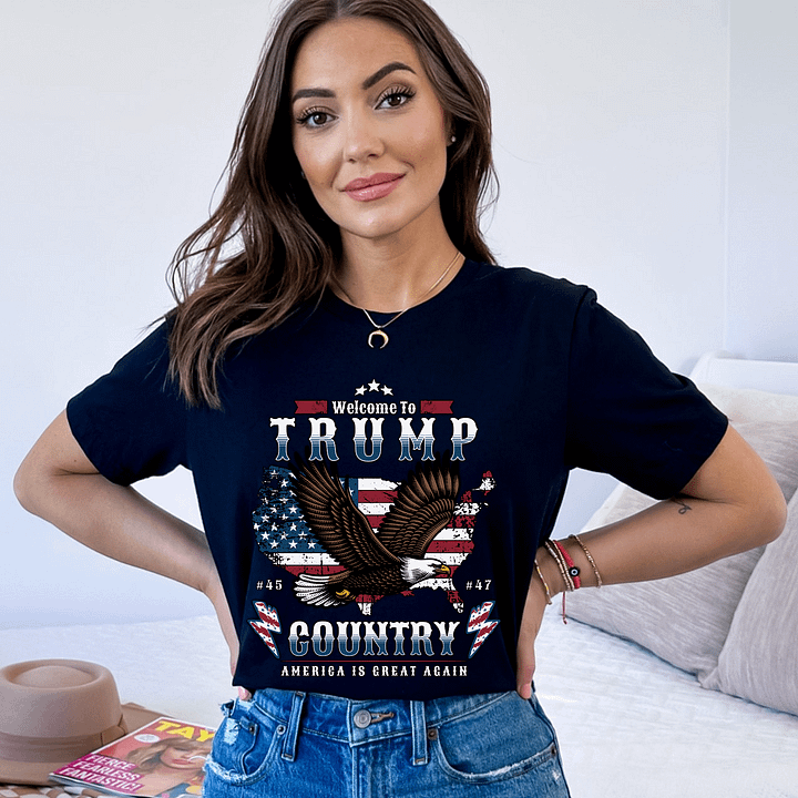 Welcome To Trump Country Unisex T-shirt product image (1)