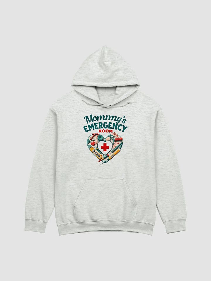 Mommy's Emergency Room Heart Hoodie product image (1)