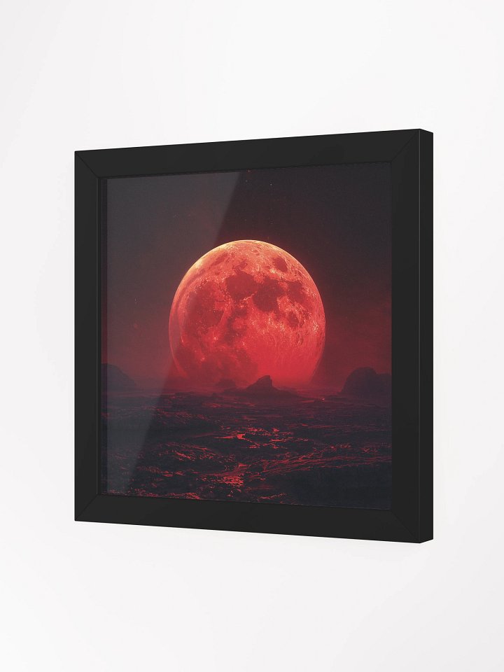Rise of the Blood Moon Framed Print product image (8)