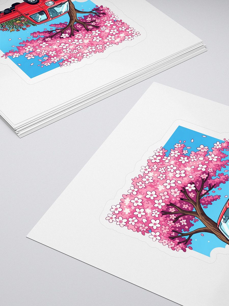 Blossom Kei Truck Spring Sticker product image (4)