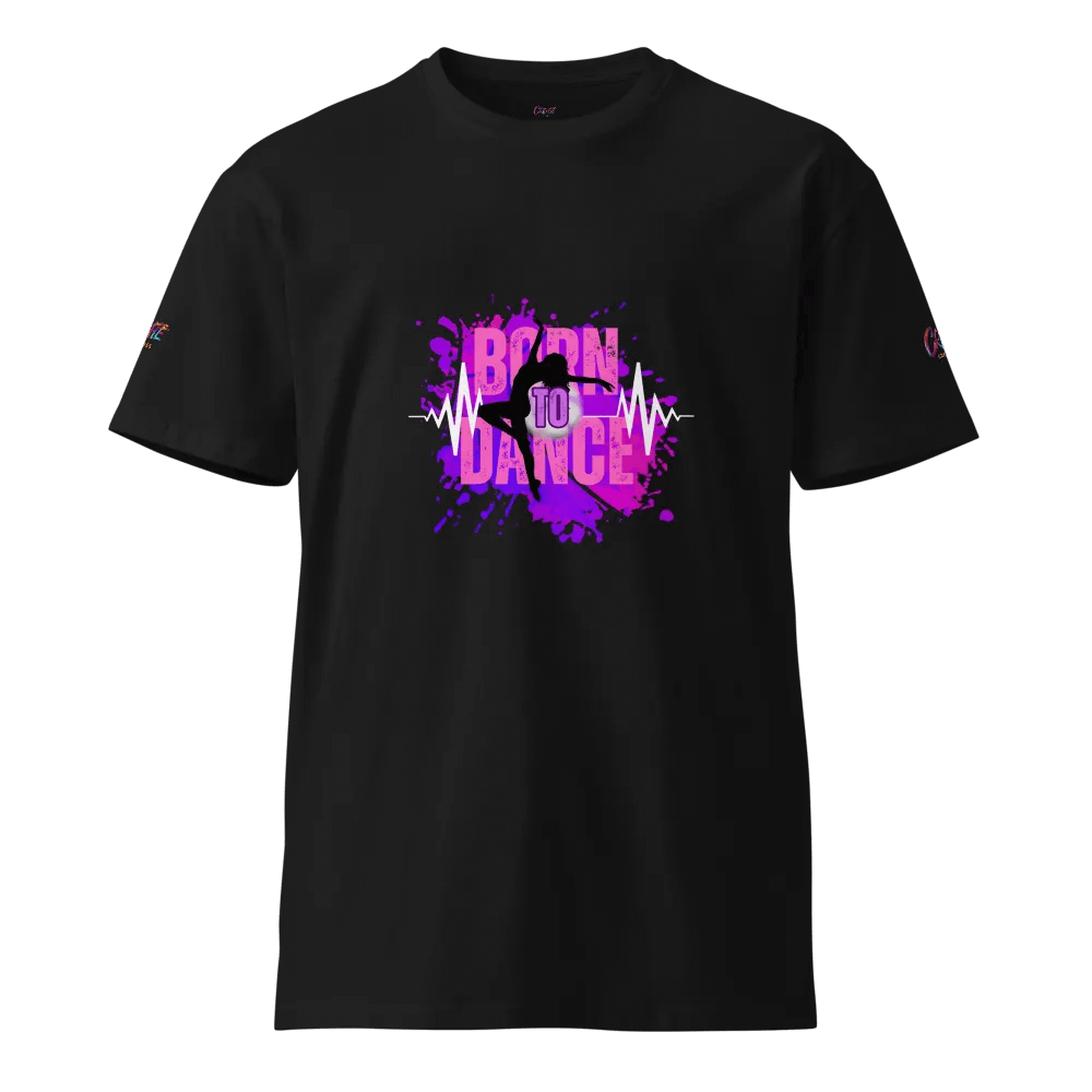 Born to Dance Her Silhouette Unisex Tee product image (1)