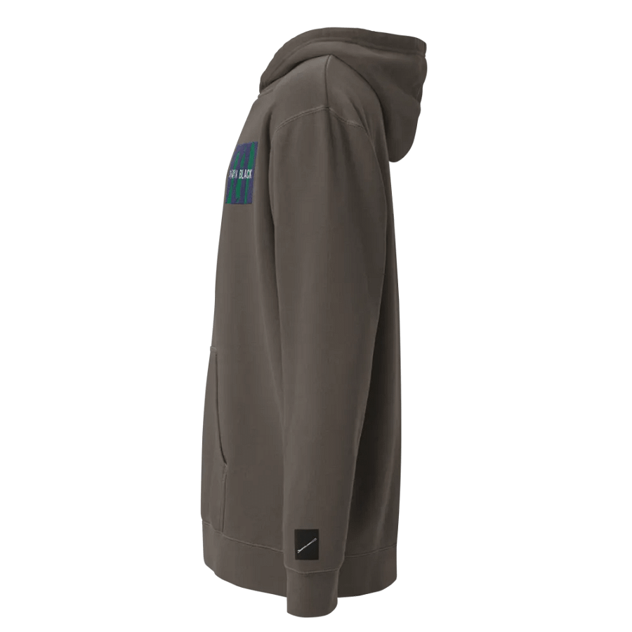Avanya Black Embroidered Hoodie product image (4)