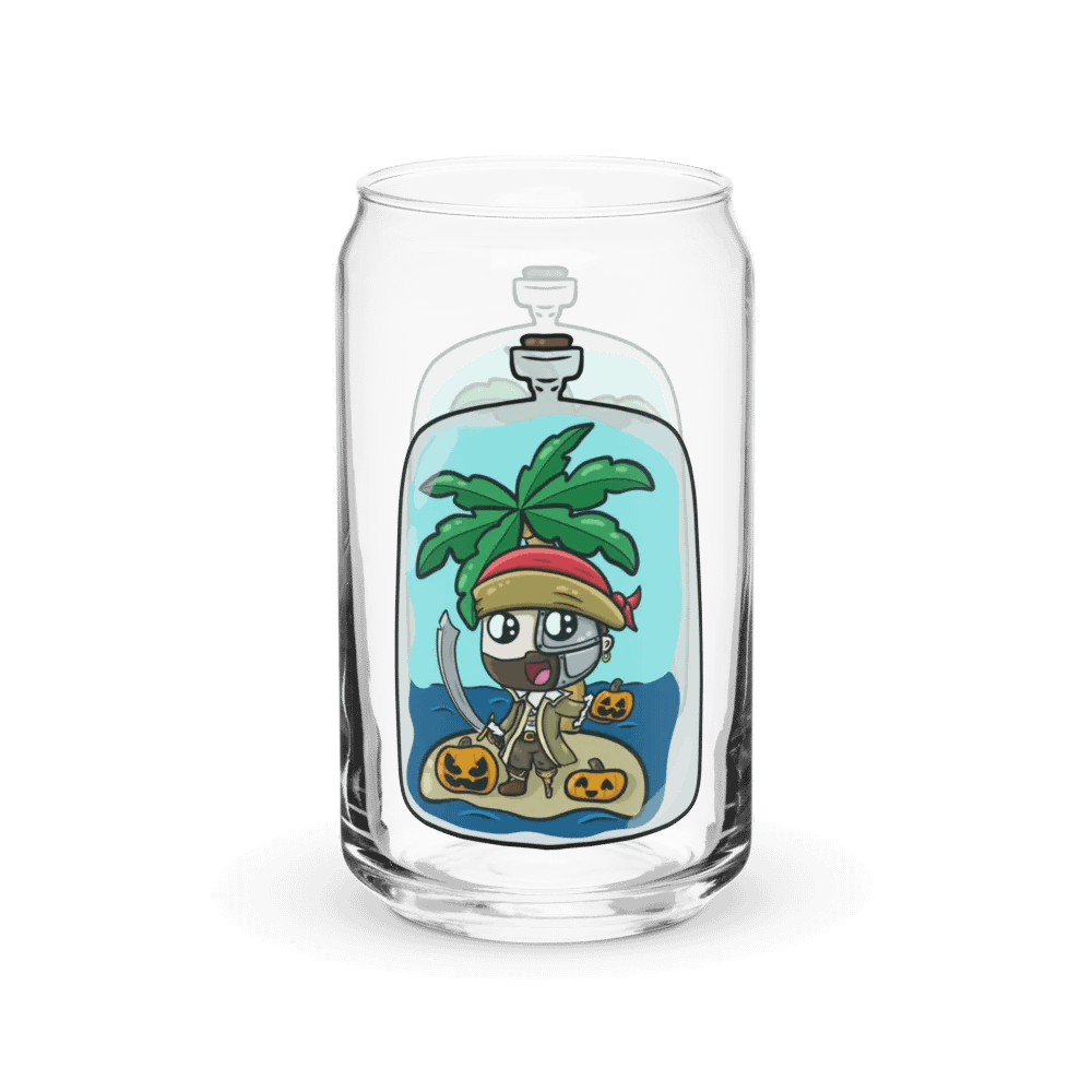 Pirate Syborg Can-Shaped Glass product image (3)